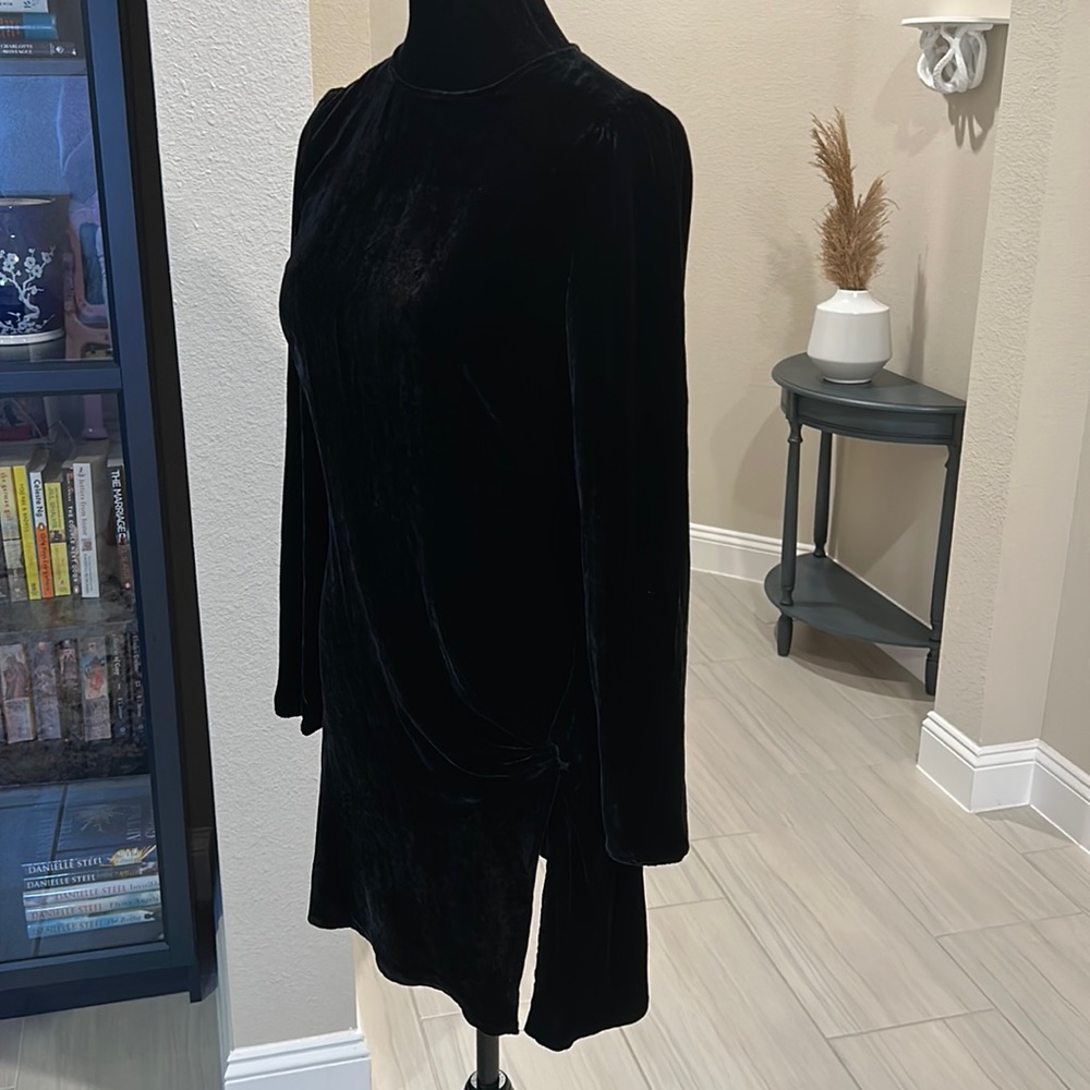 Reformation velvet dress